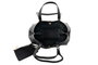 Lucky Bees Bolsa de Hombro 1274 Negro en CUERO DE POLIVINILO Elegante para Mujer